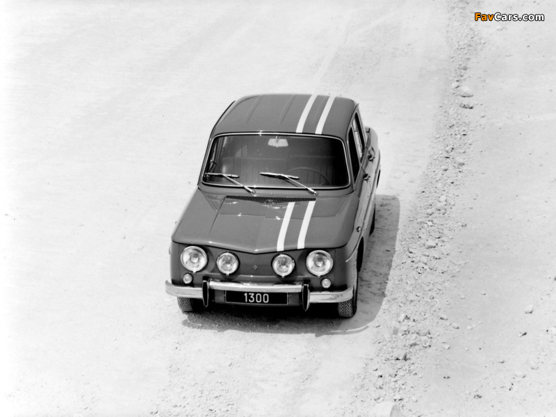 Renault 8 Gordini 1964–70 wallpapers (800 x 600)