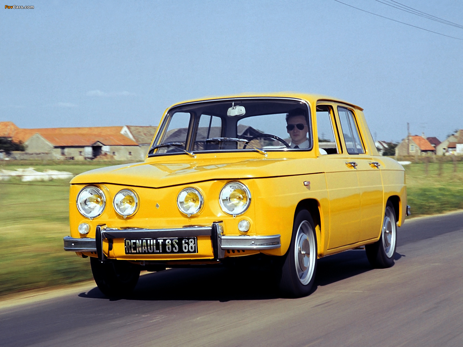 Renault 8 S 1969–71 wallpapers (1600 x 1200)