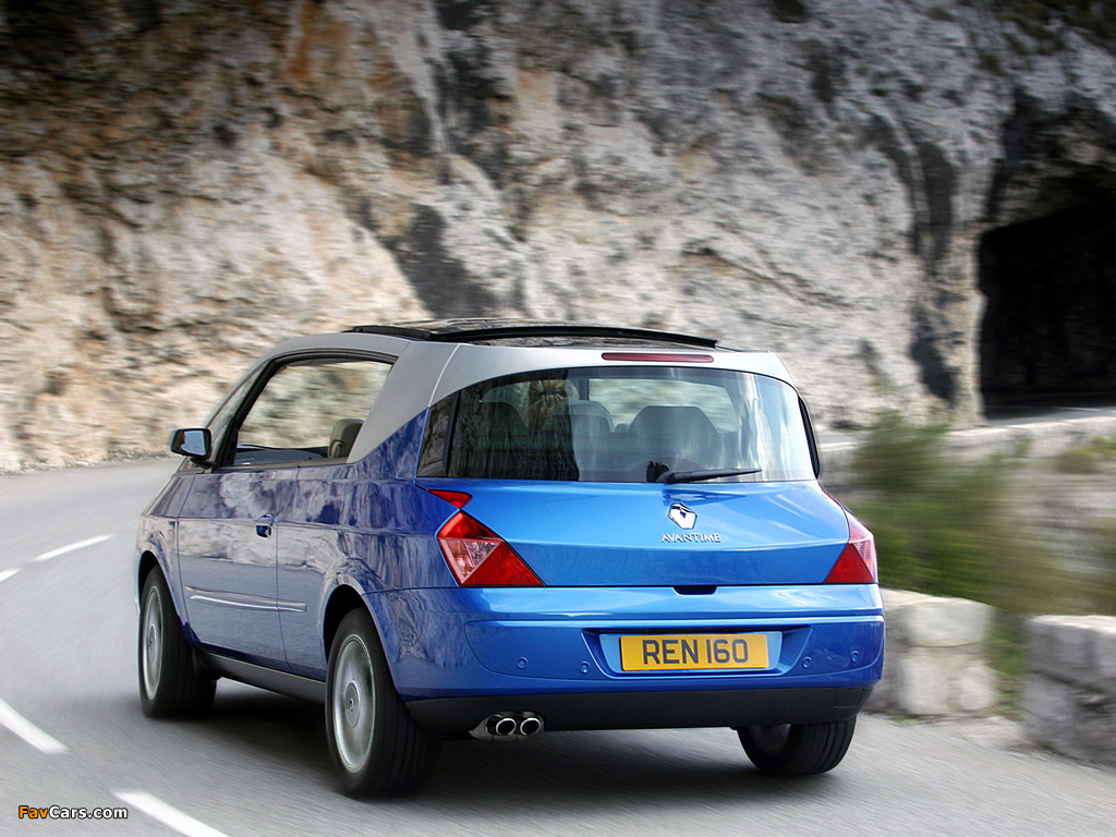 Renault Avantime UK-spec 2001–03 pictures (1024 x 768)