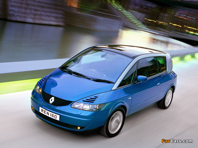 Renault Avantime UK-spec 2001–03 wallpapers (640 x 480)
