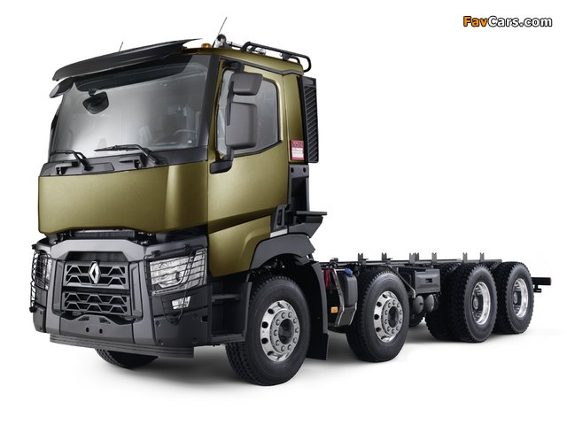 Images of Renault C 430 8x4 2013 (640 x 480)
