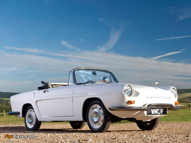 Renault Caravelle UK-spec 1959–68 photos (640 x 480)