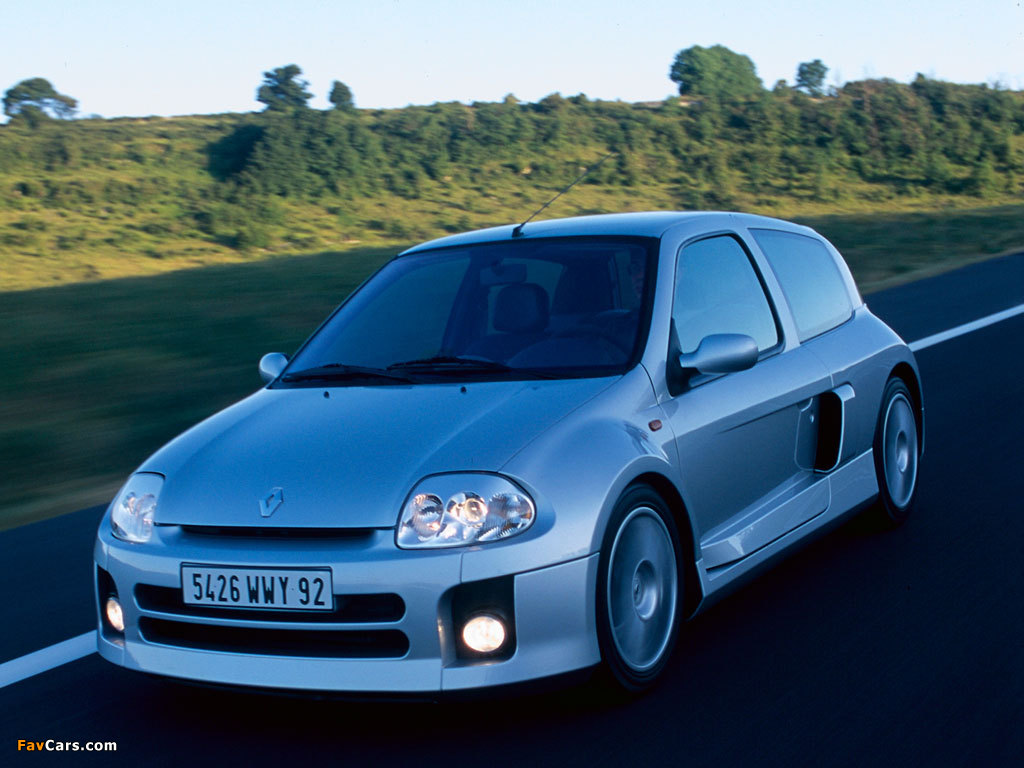 Images of Renault Clio V6 Sport 1999–2001 (1024 x 768)