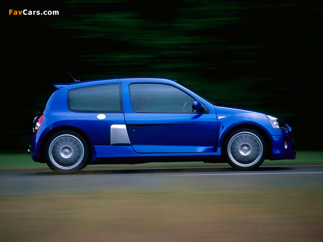 Images of Renault Clio V6 Sport 2003–04 (640 x 480)