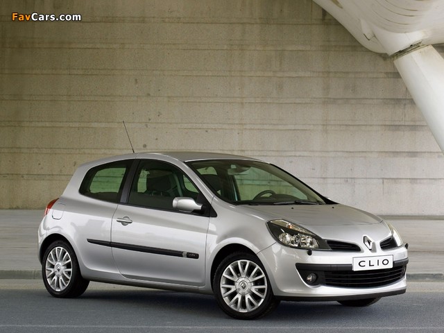Images of Renault Clio 3-door 2005–09 (640 x 480)
