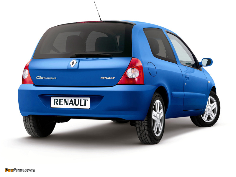 Images of Renault Clio Campus 3-door 2006–09 (800 x 600)