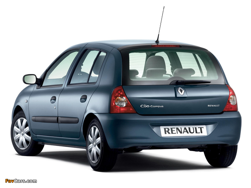 Images of Renault Clio Campus 5-door 2006–09 (800 x 600)