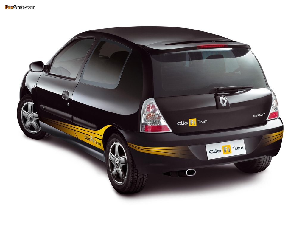 Images of Renault Clio F1 Team 2007 (1024 x 768)