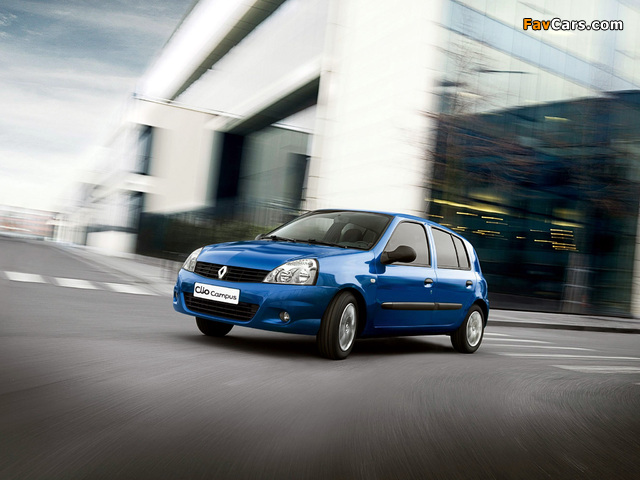 Images of Renault Clio Campus 5-door 2009–12 (640 x 480)