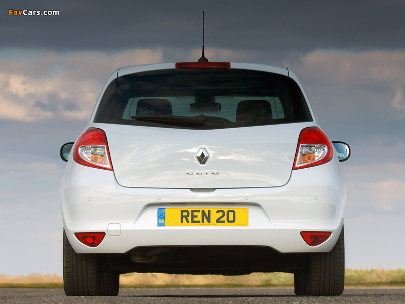 Images of Renault Clio 20th Limited Edition UK-spec 2010 (800 x 600)
