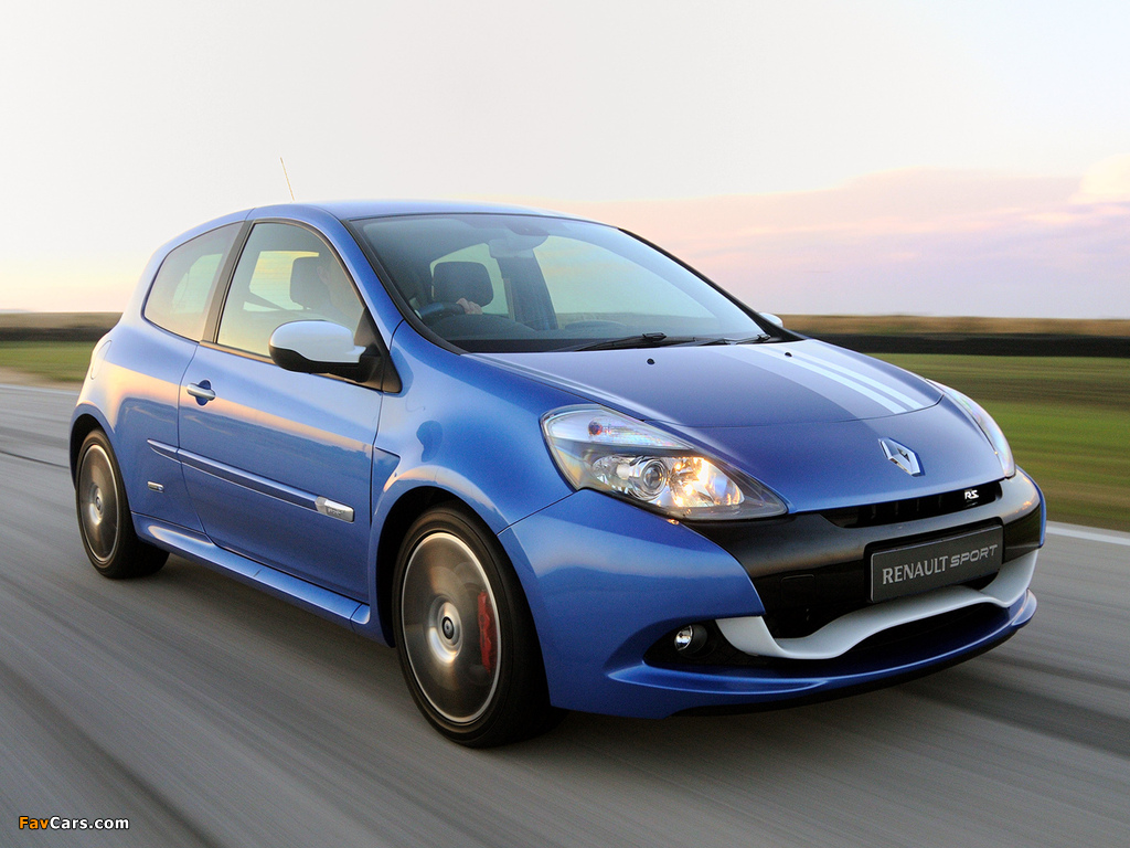 Images of Renault Clio Gordini RS ZA-spec 2011 (1024 x 768)