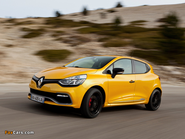 Images of Renault Clio R.S. 200 2013 (640 x 480)