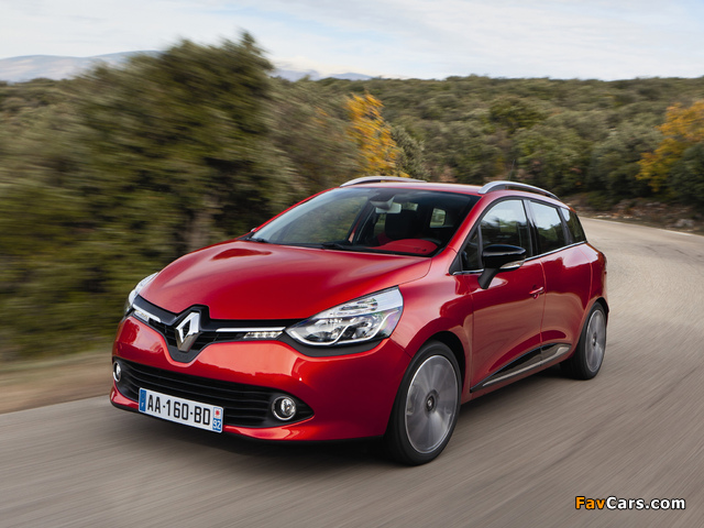 Images of Renault Clio Estate 2013 (640 x 480)