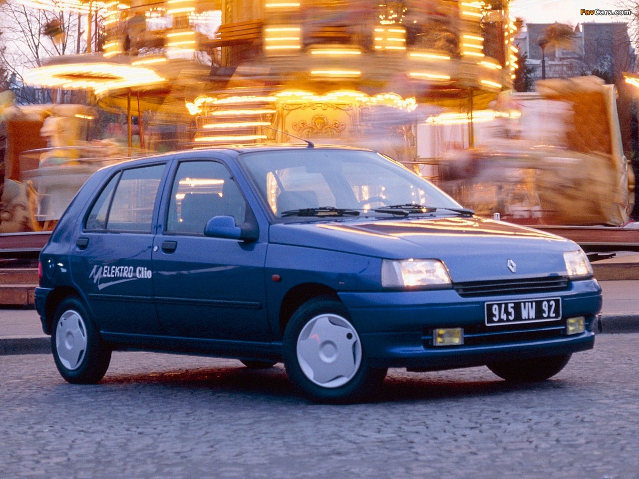 Photos of Renault Clio Electric 1992 (1280 x 960)