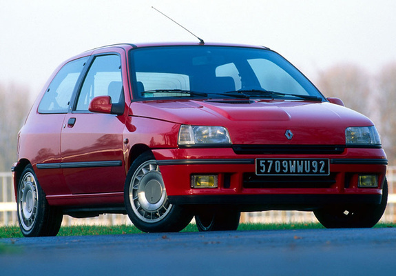Photos of Renault Clio 16S 1993–97