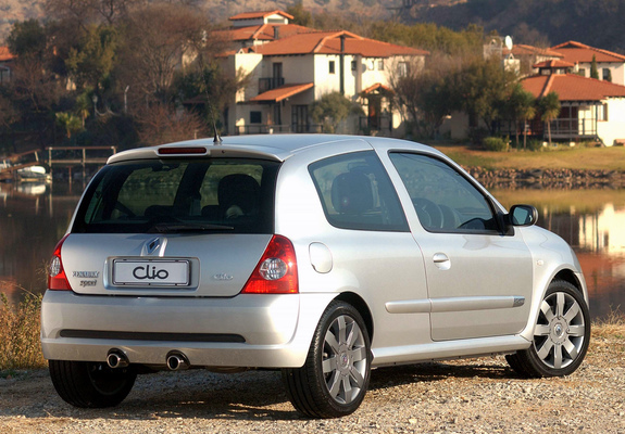 Photos of Renault Clio Sport ZA-spec 2002–05