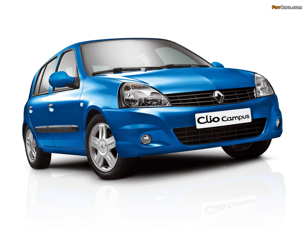 Photos of Renault Clio Campus 5-door 2009–12 (1024 x 768)