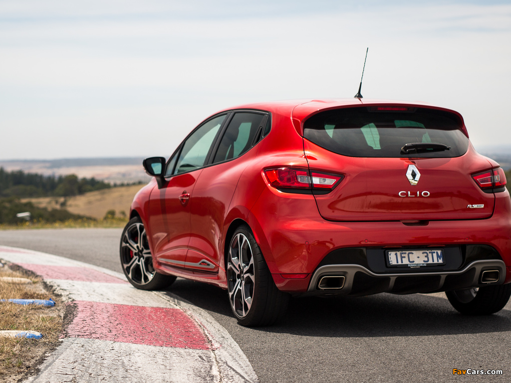 Photos of Renault Clio R.S. 220 Trophy AU-spec 2016 (1024 x 768)