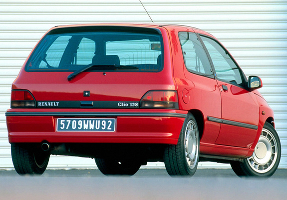 Pictures of Renault Clio 16S 1993–97