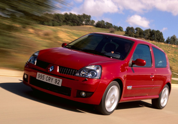 Pictures of Renault Clio RS 2002–05