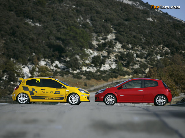 Pictures of Renault Clio RS 2006–09 (640 x 480)