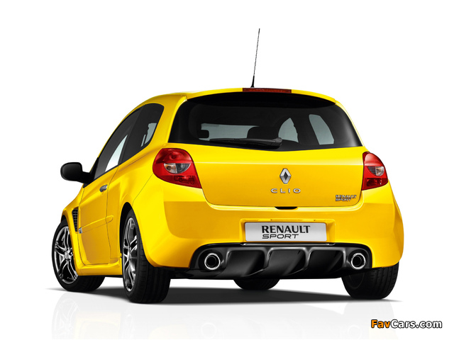 Pictures of Renault Clio R.S. 2009–12 (640 x 480)