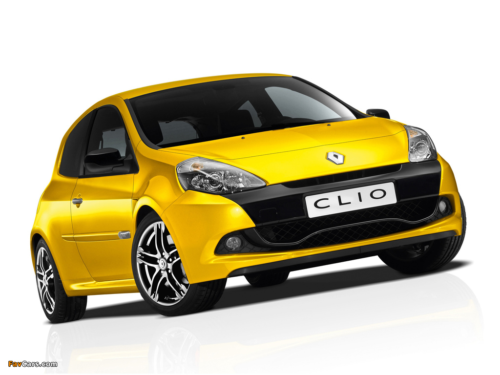 Pictures of Renault Clio R.S. 2009–12 (1024 x 768)