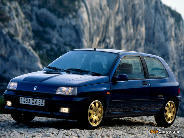 Renault Clio Williams 1993 wallpapers (640 x 480)