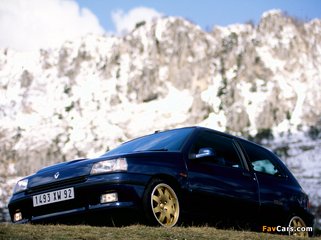 Renault Clio Williams 1993 wallpapers (640 x 480)