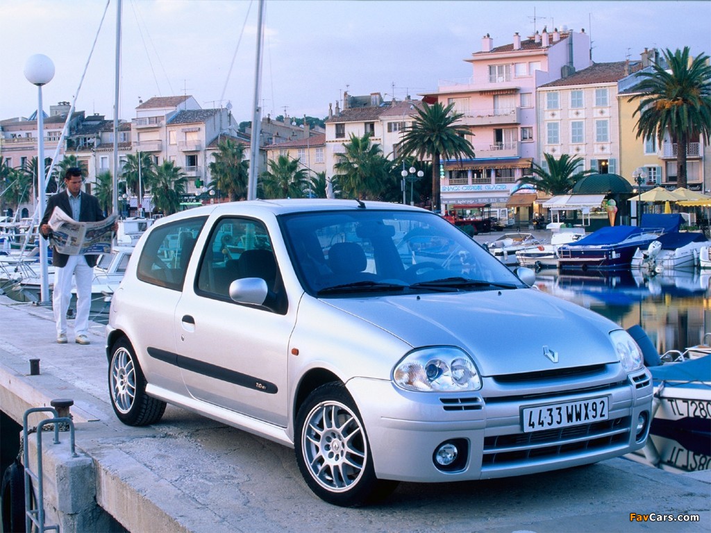 Renault Clio 3-door 1998–2001 photos (1024 x 768)
