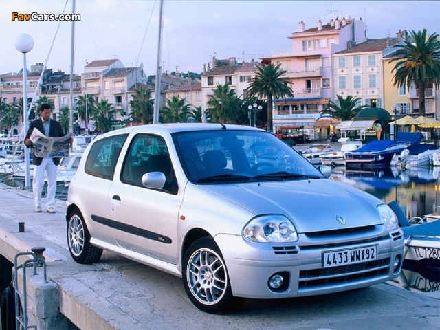 Renault Clio 3-door 1998–2001 photos (640 x 480)