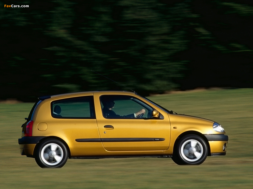 Renault Clio 3-door 1998–2001 photos (1024 x 768)