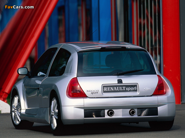 Renault Clio V6 Sport Concept 1998 pictures (640 x 480)