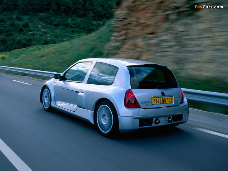 Renault Clio V6 Sport 1999–2001 photos (800 x 600)