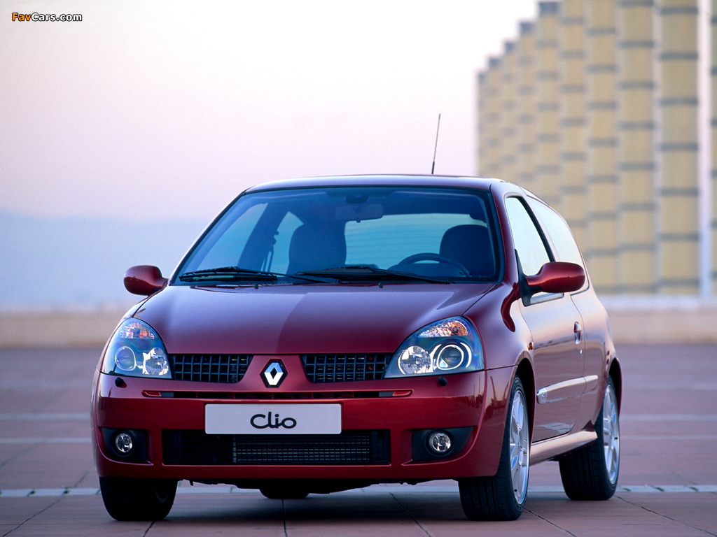 Renault Clio RS 2002–05 photos (1024 x 768)