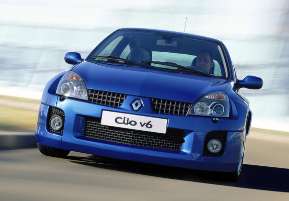 Renault Clio V6 Sport 2003–04 images