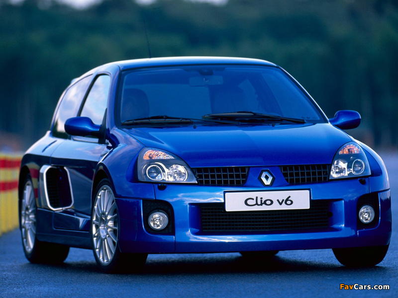 Renault Clio V6 Sport 2003–04 photos (800 x 600)