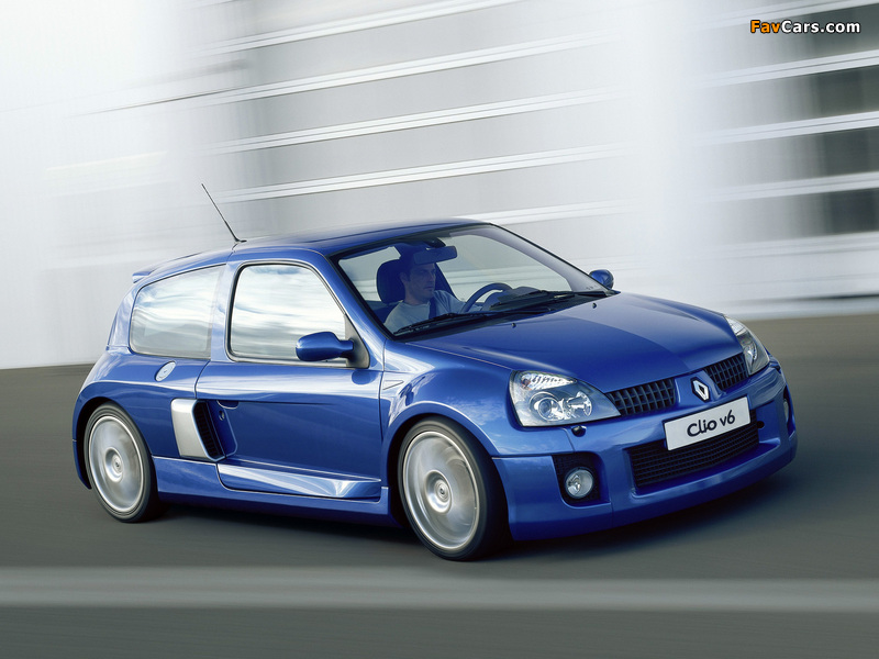 Renault Clio V6 Sport 2003–04 photos (800 x 600)