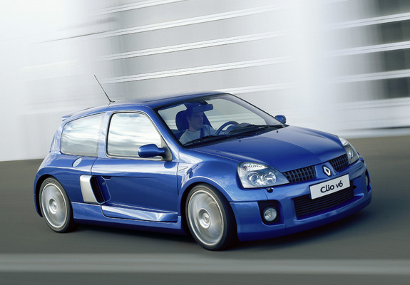 Renault Clio V6 Sport 2003–04 photos