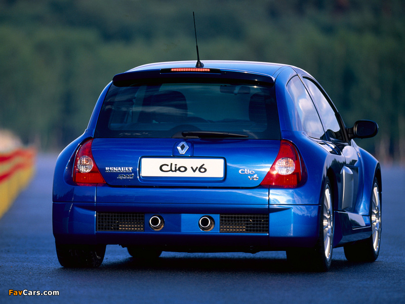 Renault Clio V6 Sport 2003–04 pictures (800 x 600)