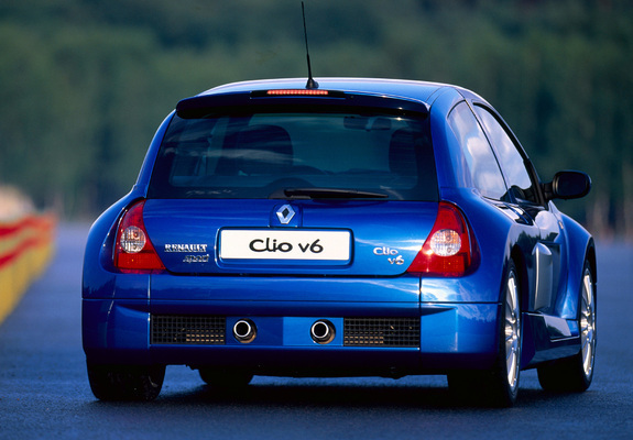 Renault Clio V6 Sport 2003–04 pictures