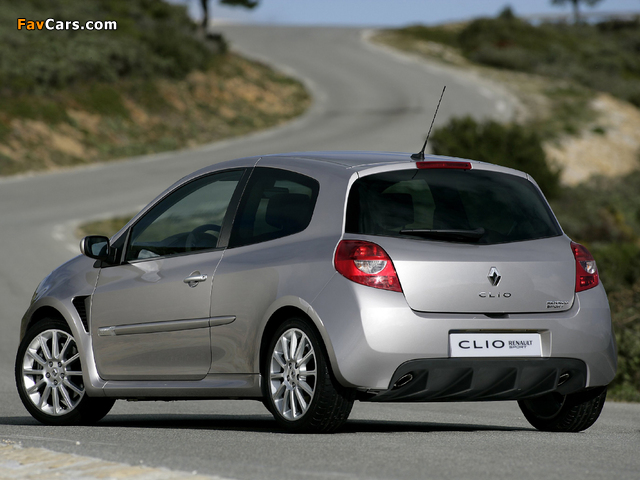 Renault Clio RS 2006–09 images (640 x 480)