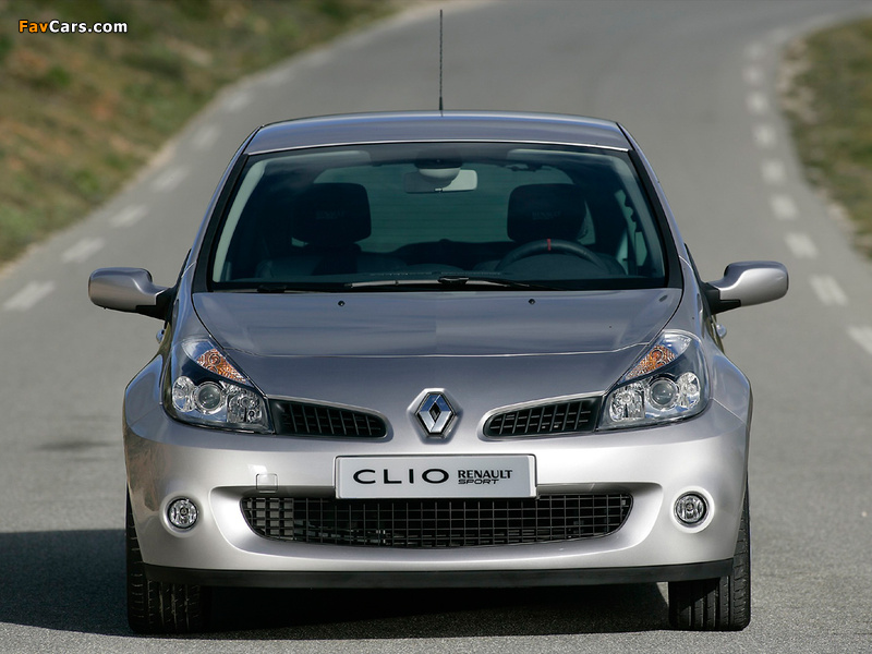 Renault Clio RS 2006–09 photos (800 x 600)