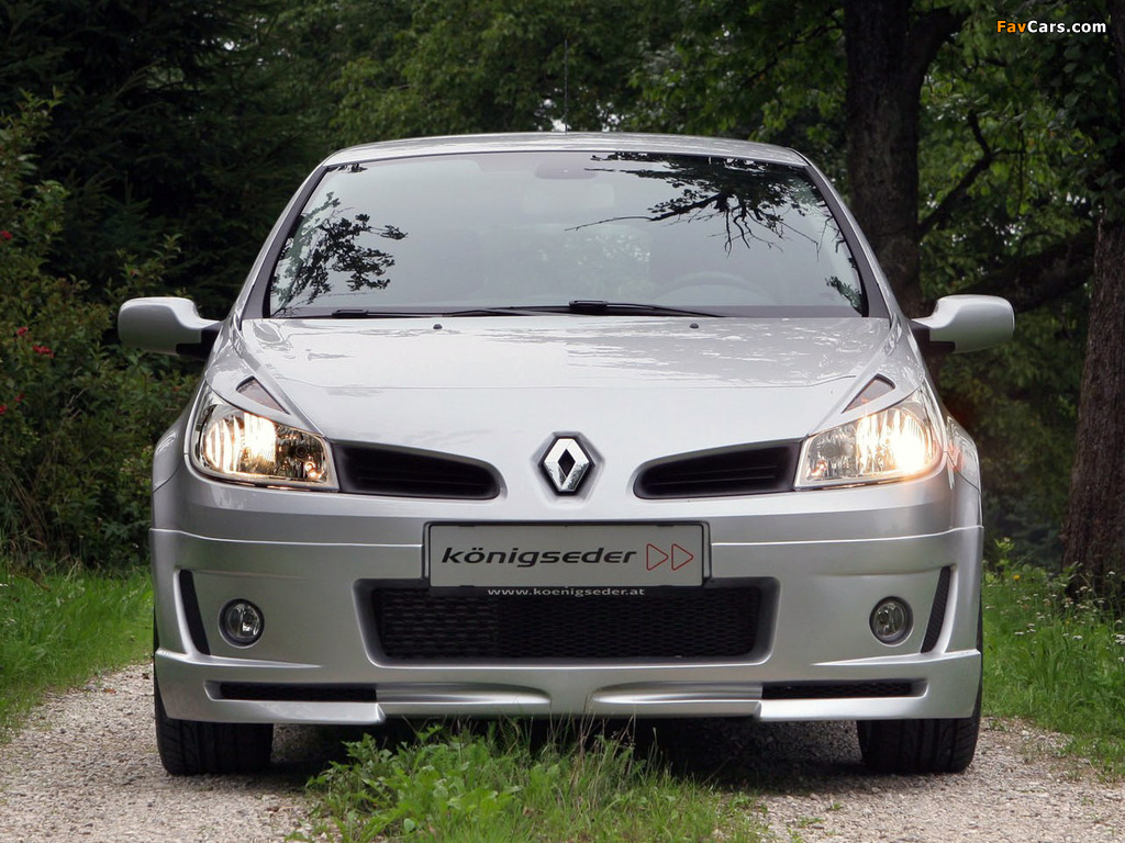 Koenigseder Renault Clio 2007–09 images (1024 x 768)