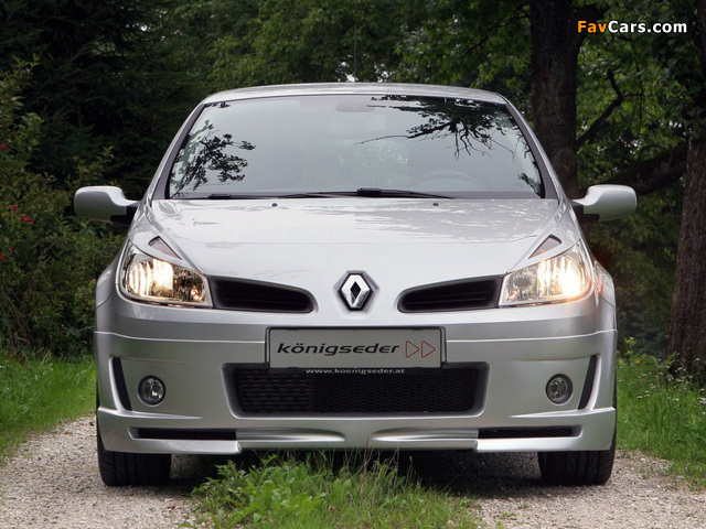 Koenigseder Renault Clio 2007–09 images (640 x 480)