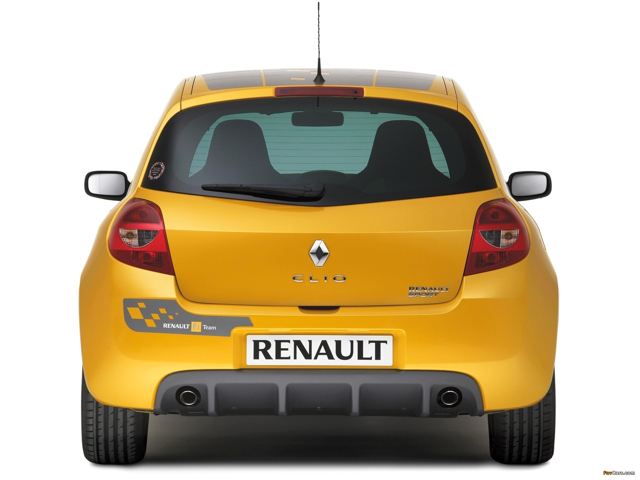 Renault Clio R.S. F1 Team R27 2007 photos (2048 x 1536)