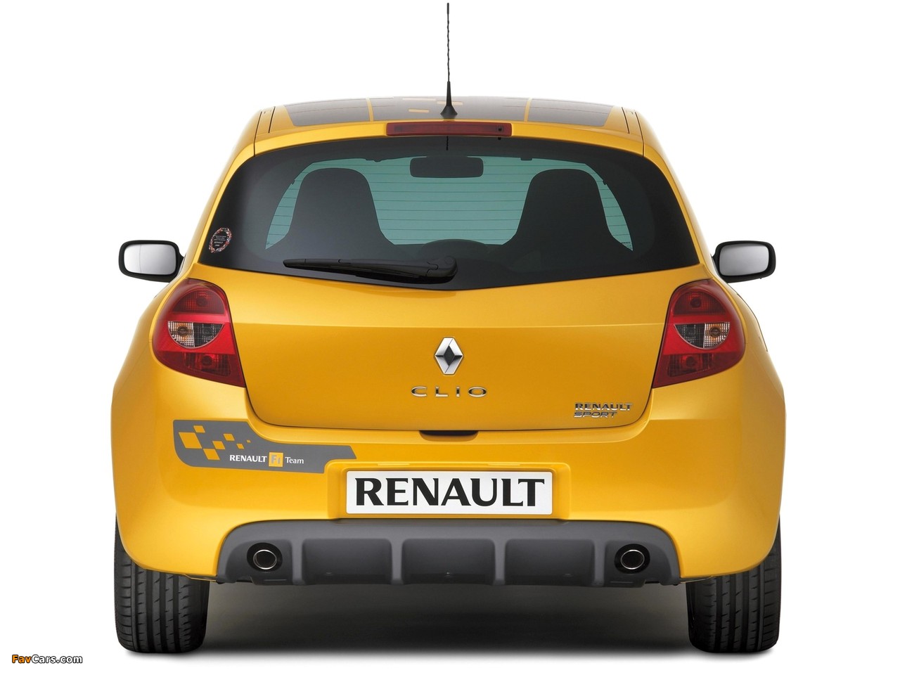 Renault Clio R.S. F1 Team R27 2007 photos (1280 x 960)