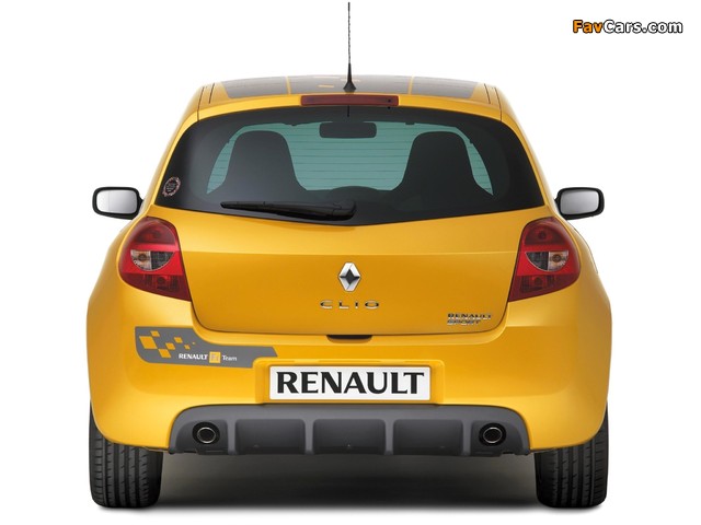 Renault Clio R.S. F1 Team R27 2007 photos (640 x 480)