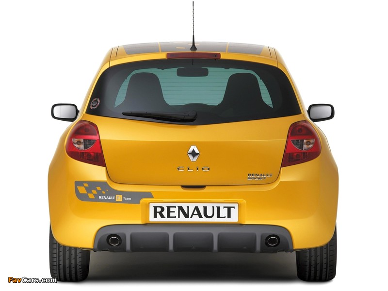 Renault Clio R.S. F1 Team R27 2007 photos (800 x 600)
