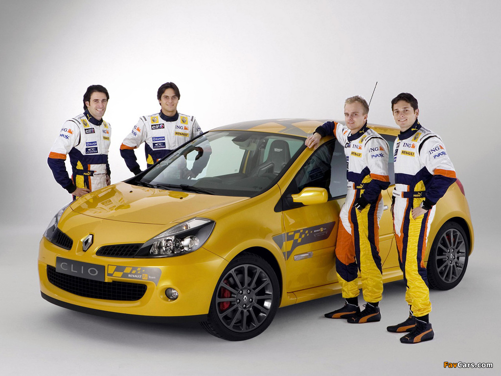 Renault Clio R.S. F1 Team R27 2007 photos (1024 x 768)